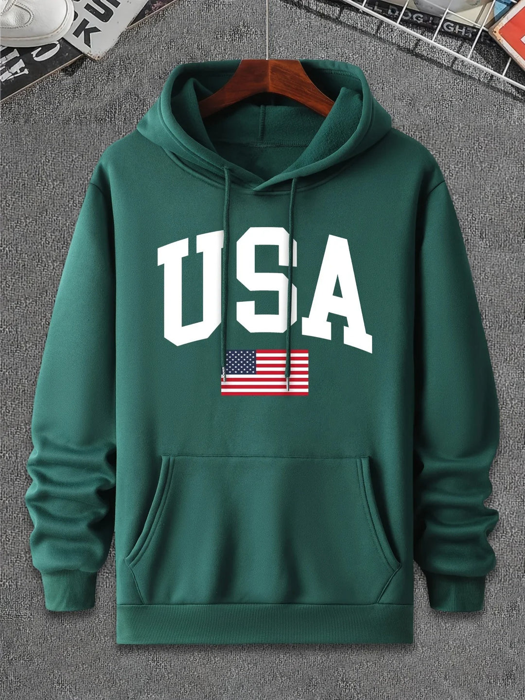 Liam - Comfortable Proud American Hoodie