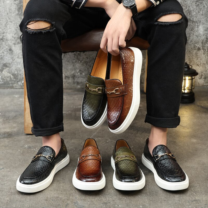 Miles - Premium Couture Leather Loafer