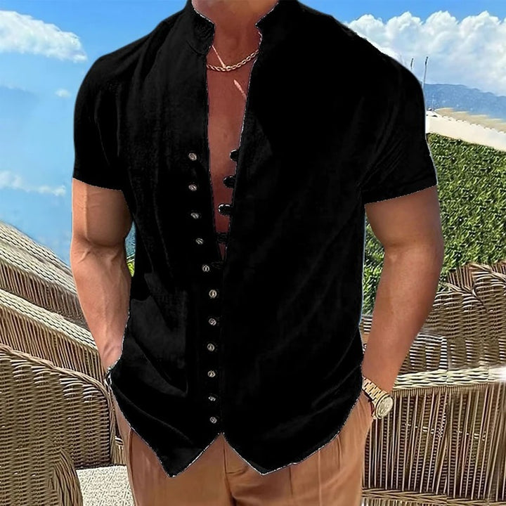 Logan - Breathable Cotton Blend Shirt