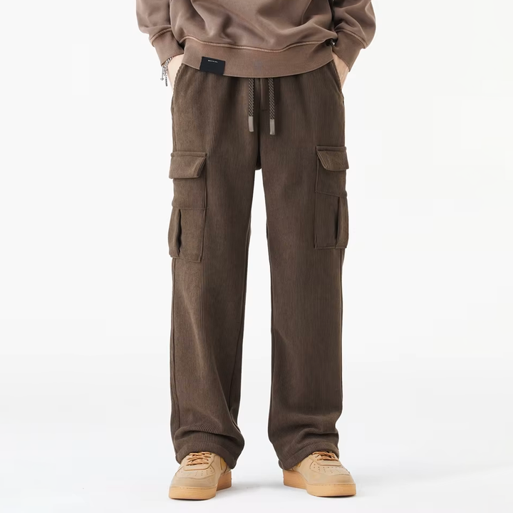 James - Comfortable Fleece Lined Corduroy Pants