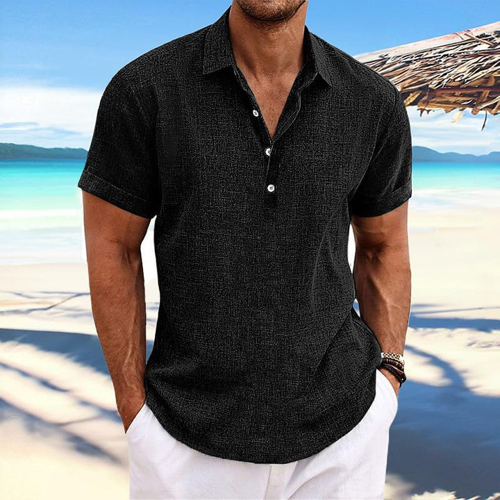 Parker - Short Sleeve Linen Shirt