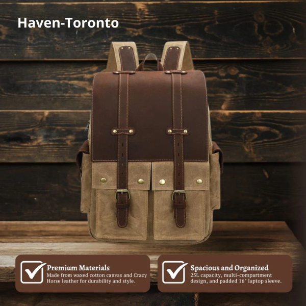 Noah - Premium Bag with Handmade Details