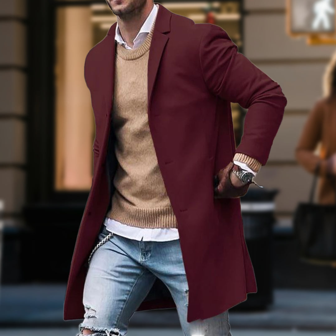 Lucas - Modern Stylish Long Coat