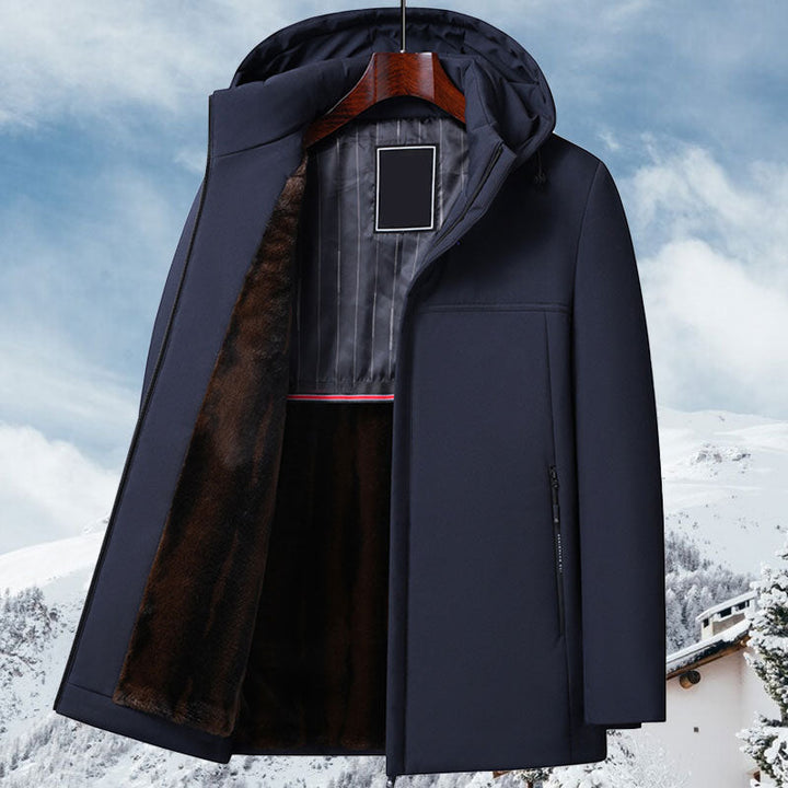 Jackson - Stylish Thick Hooded Parka Coat