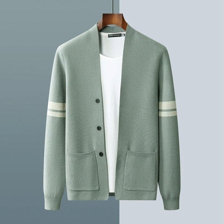 Ethan - Super Soft Cardigan Made Of High-Quality Virgin Wool