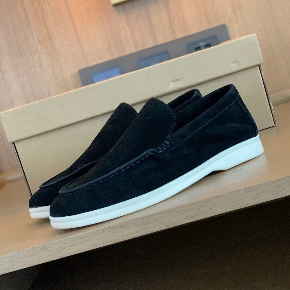Ralf - Comfortable Suede Leather Loafers