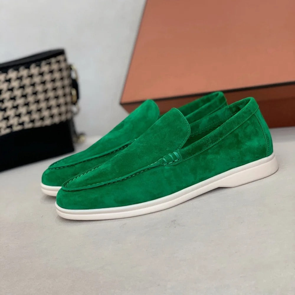 Ralf - Comfortable Suede Leather Loafers