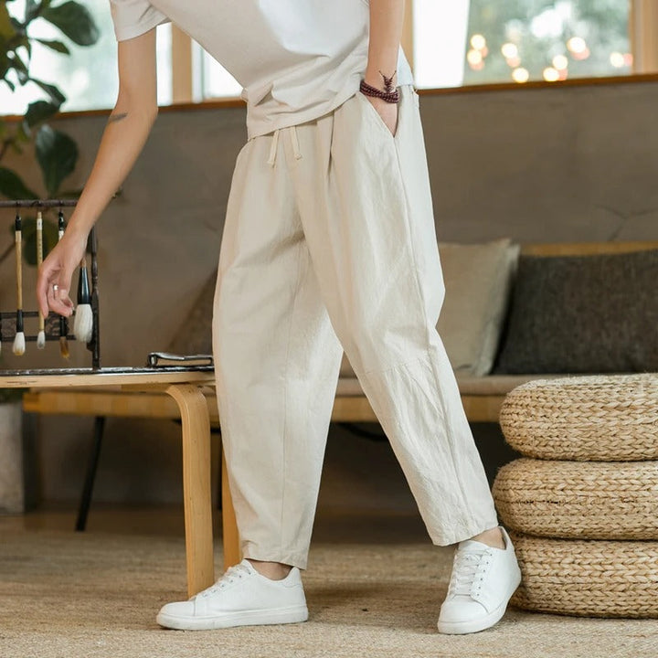 Lucas - Comfortable Summer Trousers