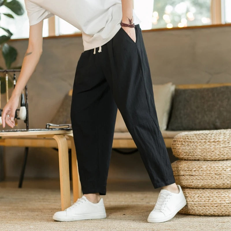 Lucas - Comfortable Summer Trousers