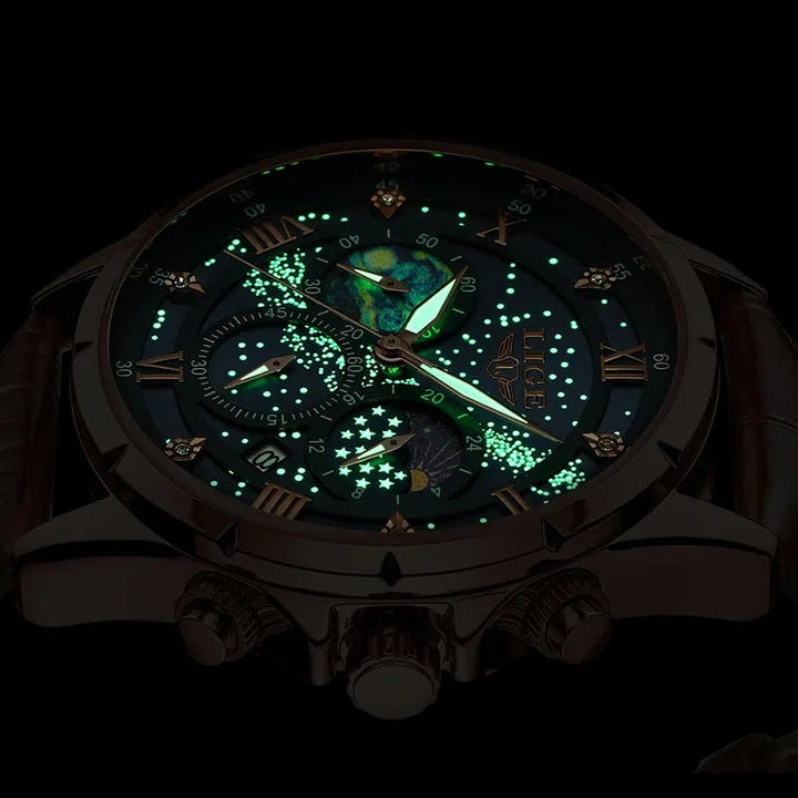 Caleb - Elegant Moonphase Watch